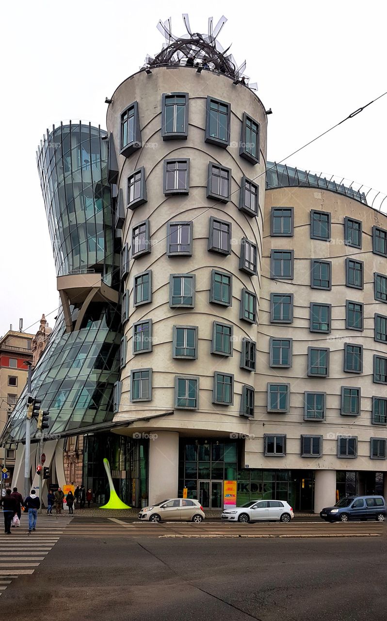 Dancing house in Prague