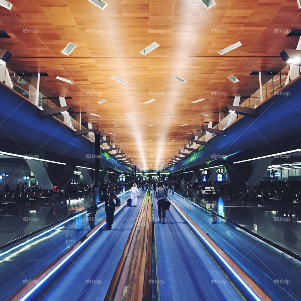 Hamad International Airport w Doha, Katar. ✈️