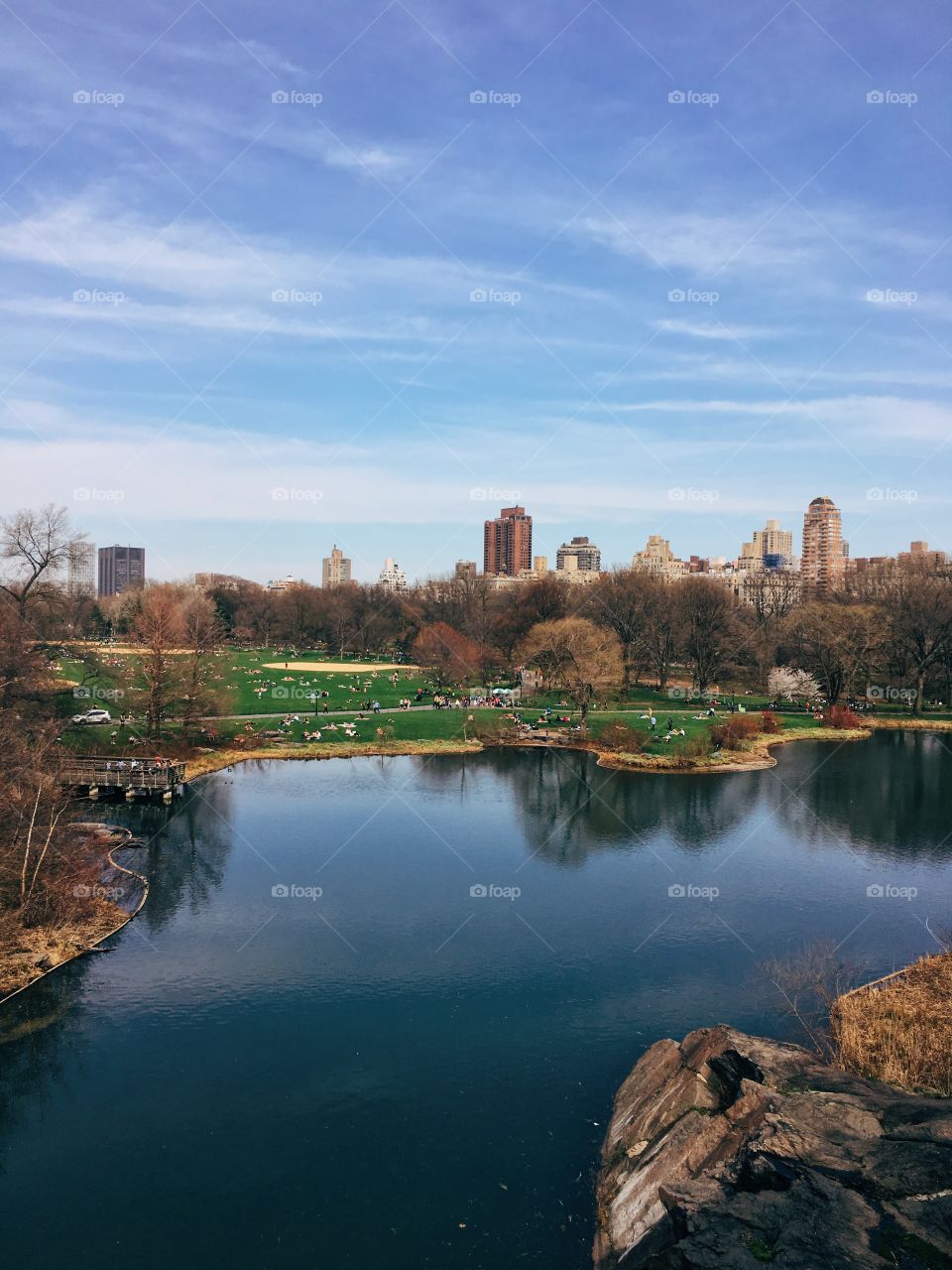 Spring days in Central Park