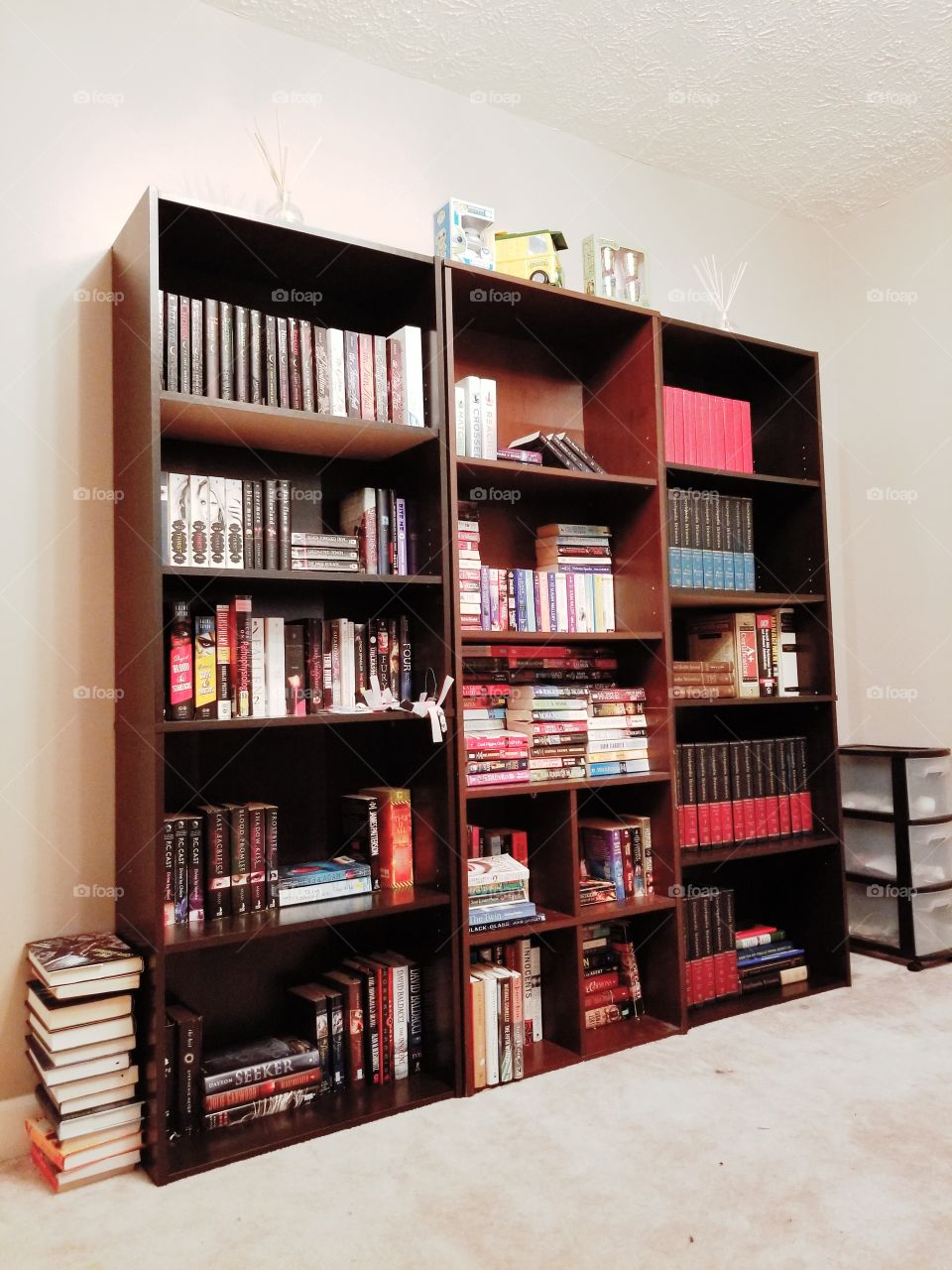 Bookshelves.  My addiction!