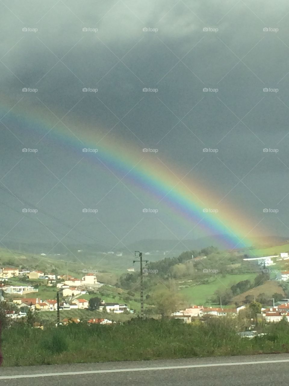 rainbow in Portugal