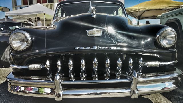 Chrome, Car, Classic, Vehicle, Headlight