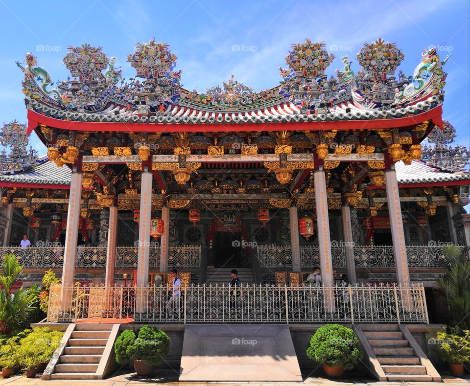 Taoist family temple in Georgetown, Malaysia