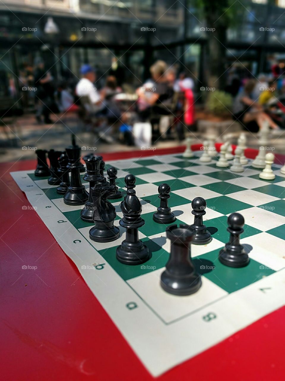 The Lonely Chess Set
