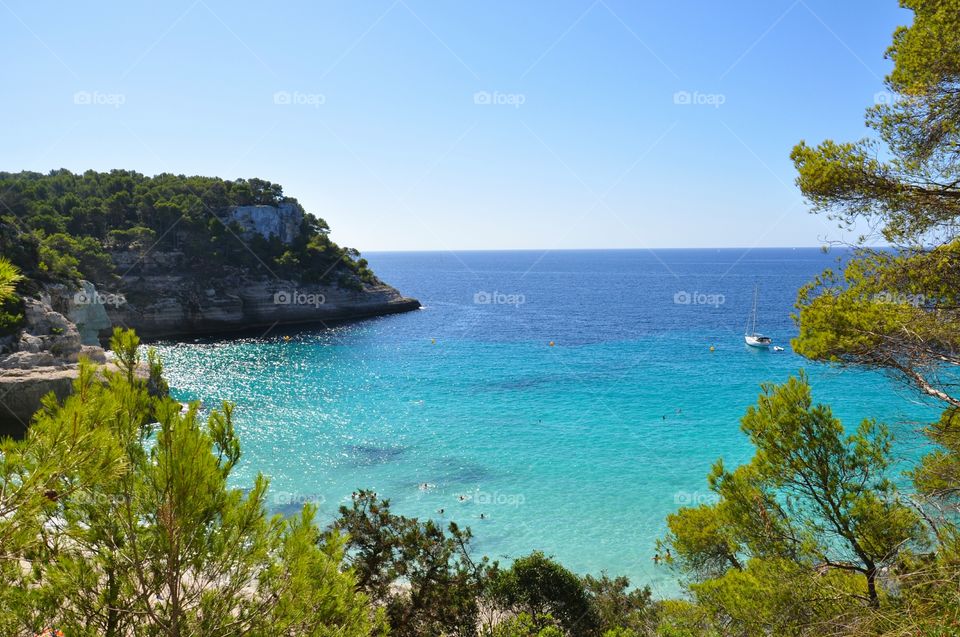 menorca Balearic island in Spain