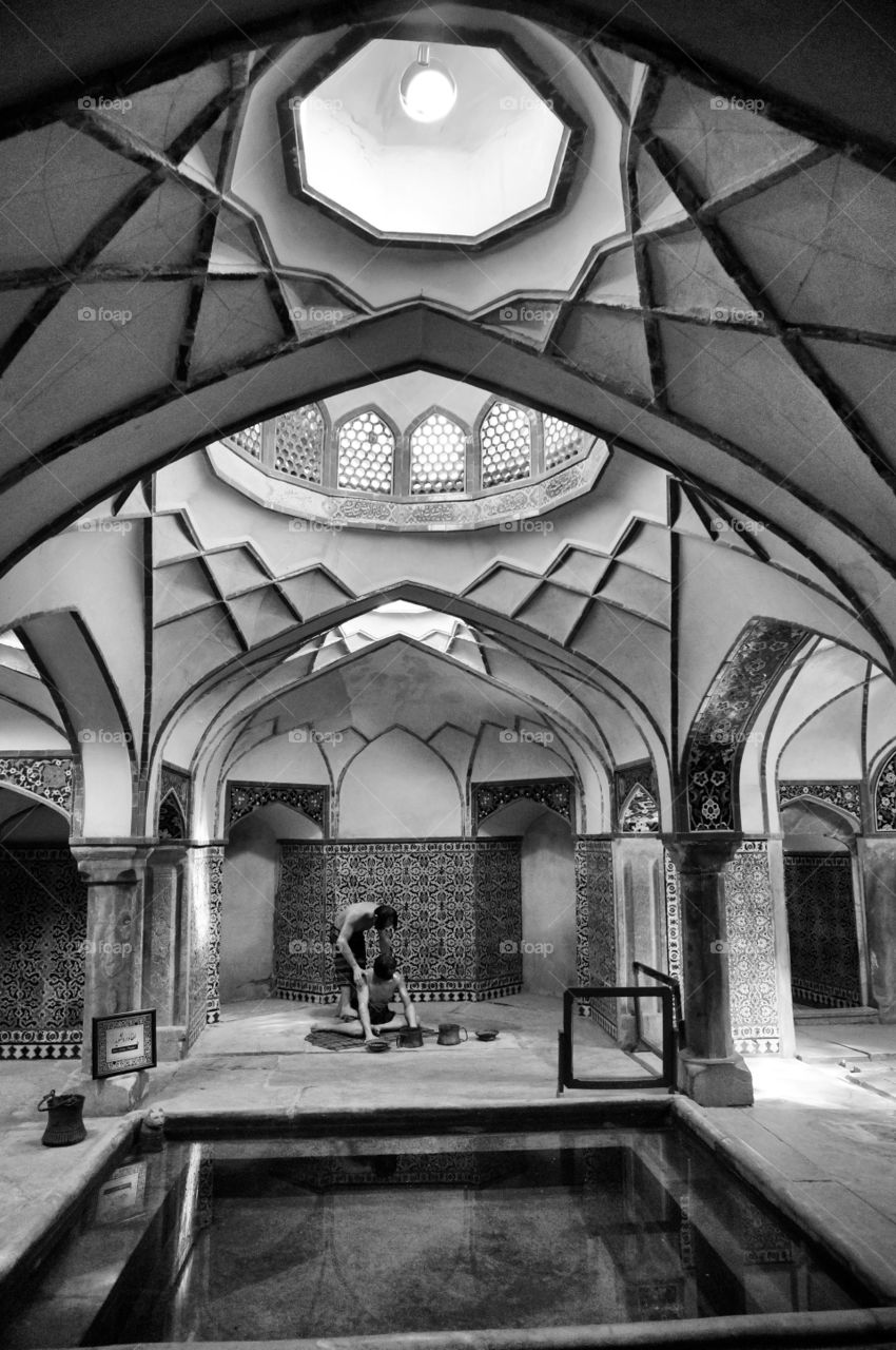 Bath house. Iran 