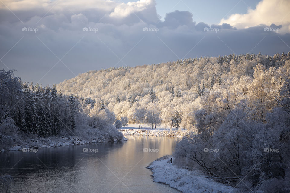 Winter wonderland in Latvia