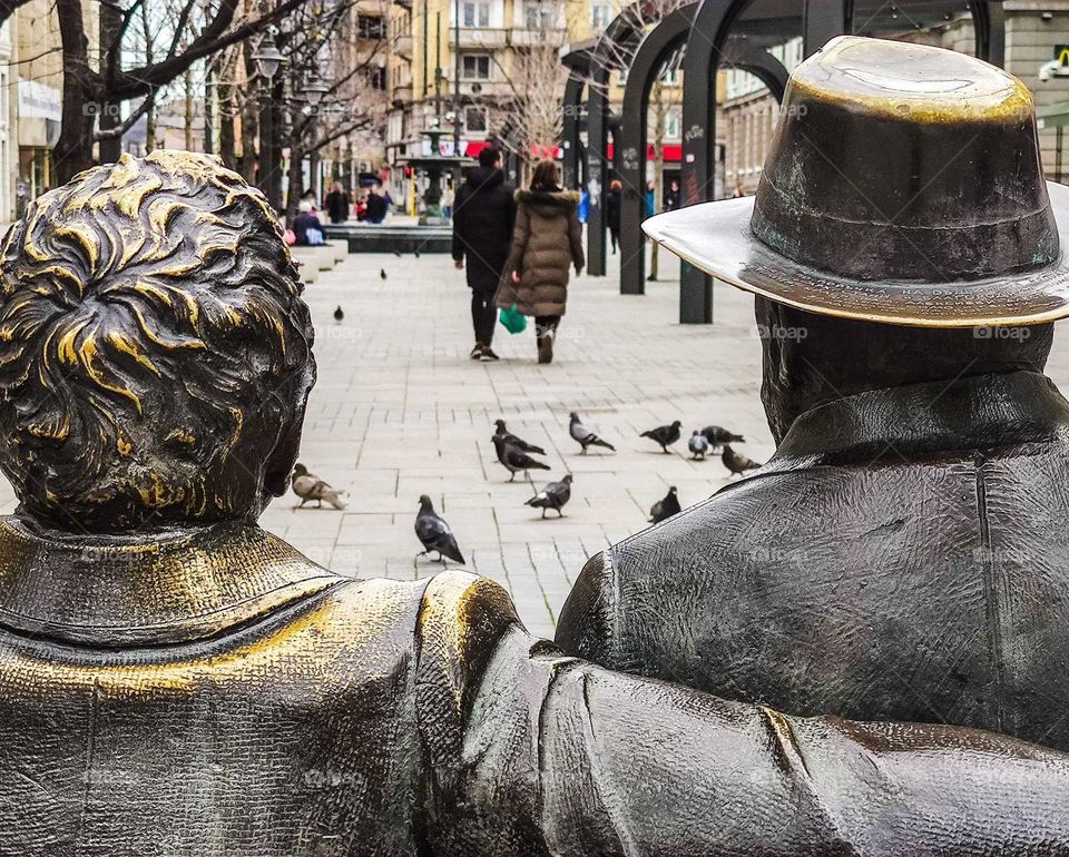 On the streets of Sofia