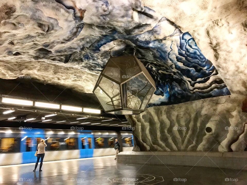 Art in the subway