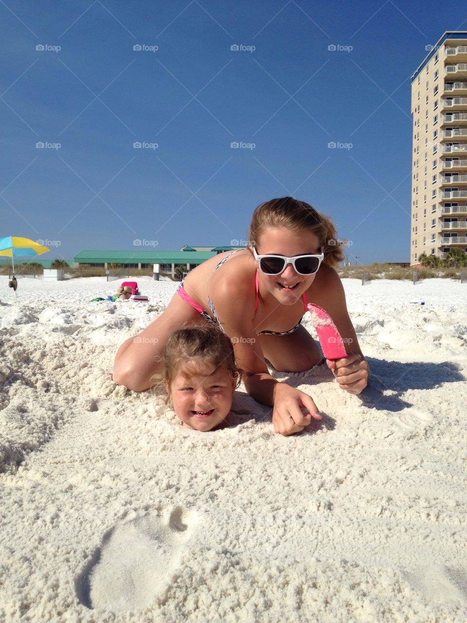 Buried in Destin
