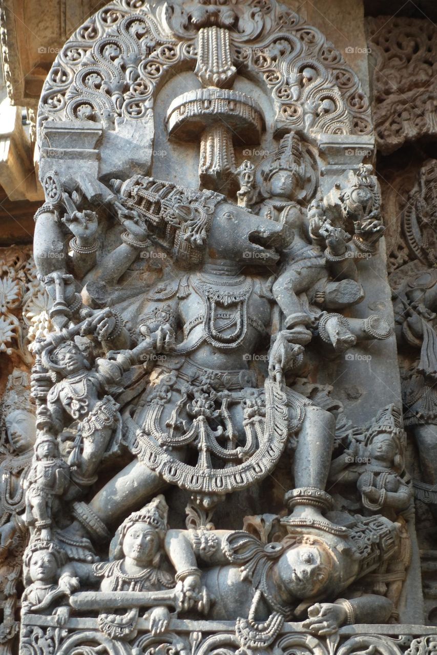 Fine art - Hoysala  - Sculpture - Varaha