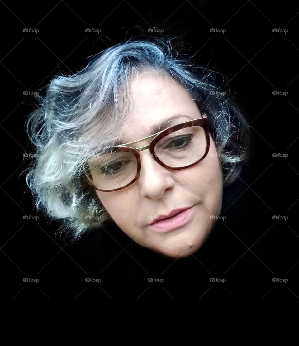 Mature woman portrait