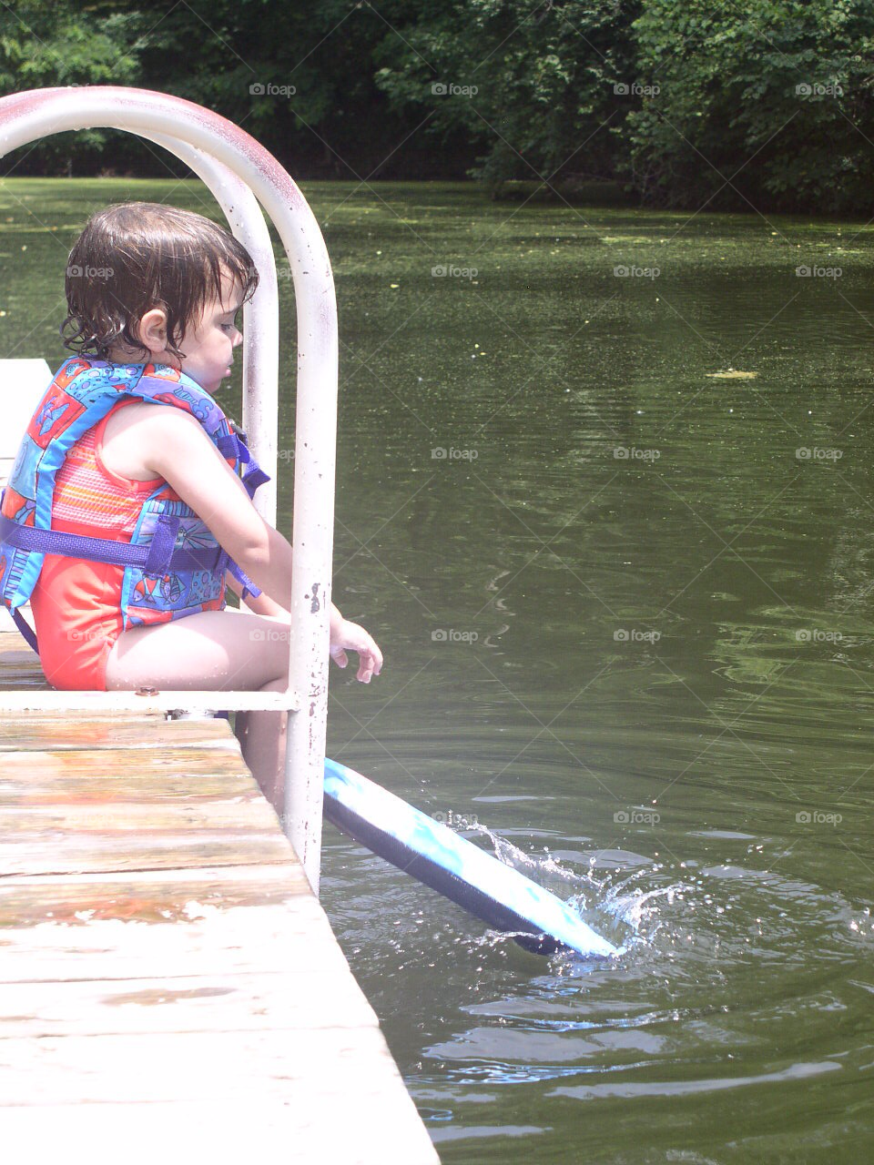 girl lake outdoors child by refocusphoto