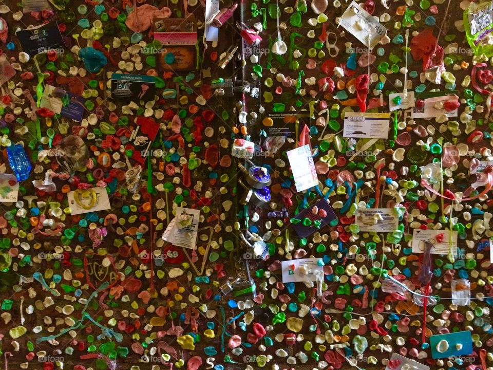 Gum Wall, Pike Place Market