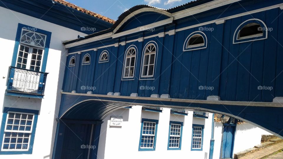 Passadiço da Casa da Glória, Diamantina, Minas Gerais, Brasil.