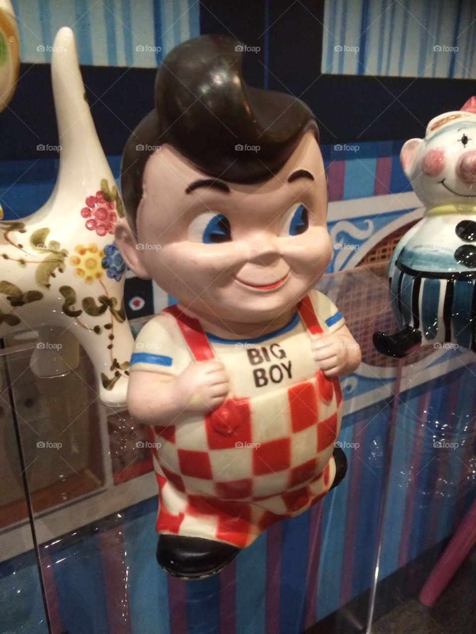 Big Boy figurine, Toys of the 50s, 60s, and 70s Exhibit, Colorado History Museum, Denver, Colorado
