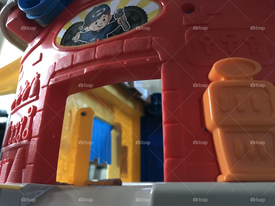 Another shot from my son’s perspective as he plays with his toys.
