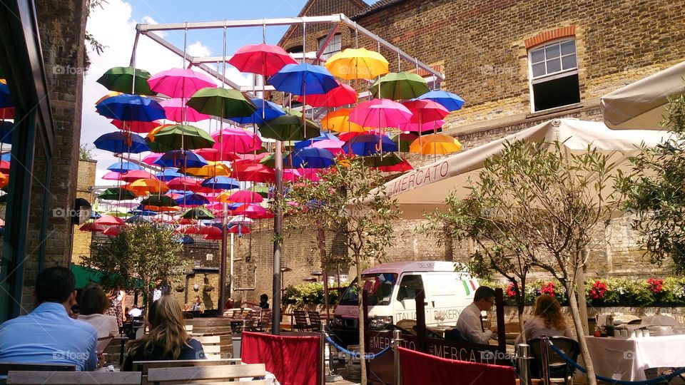 is it raining??. out at lunch with mum