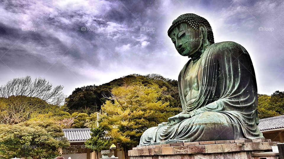 Big buddha at Kamakura Japan
