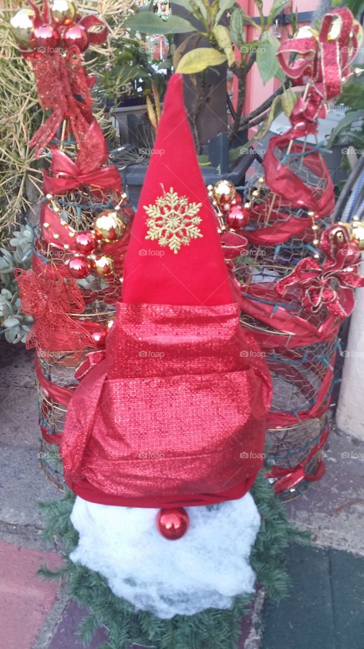 Christmas Santa Tree