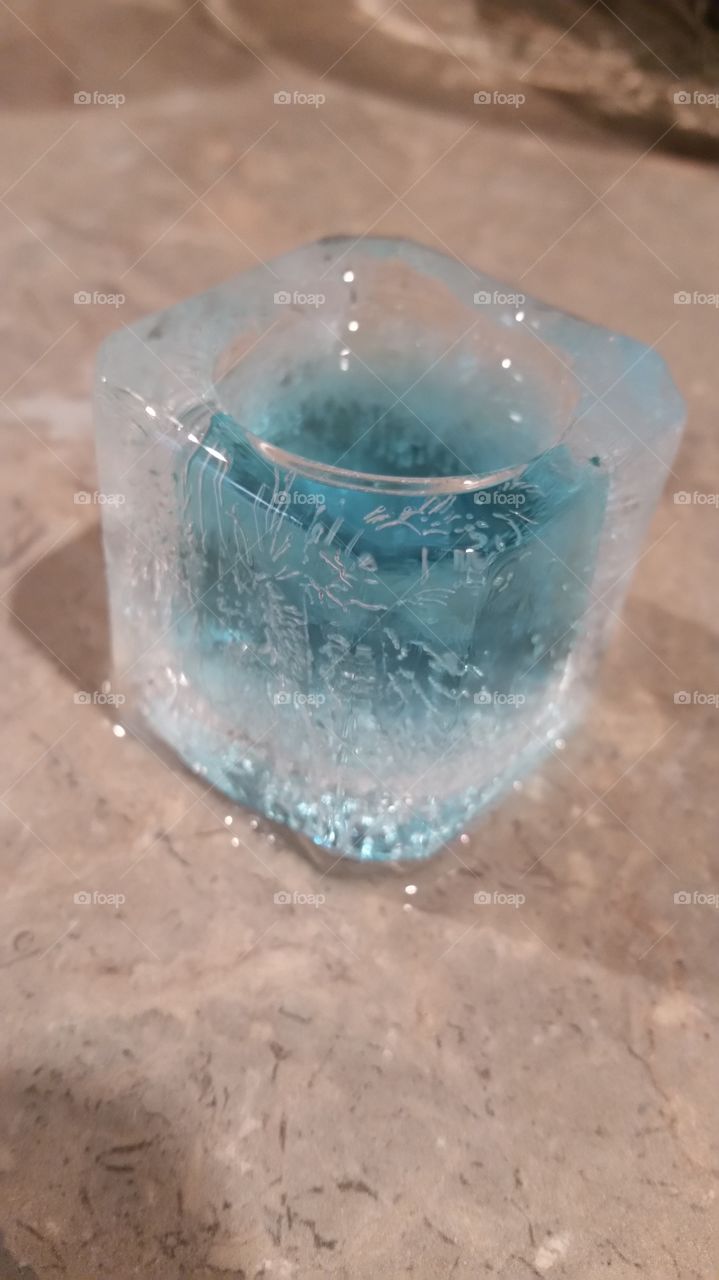 Melting Ice Shot Glass