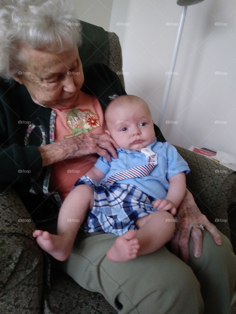 a boy and his grandma