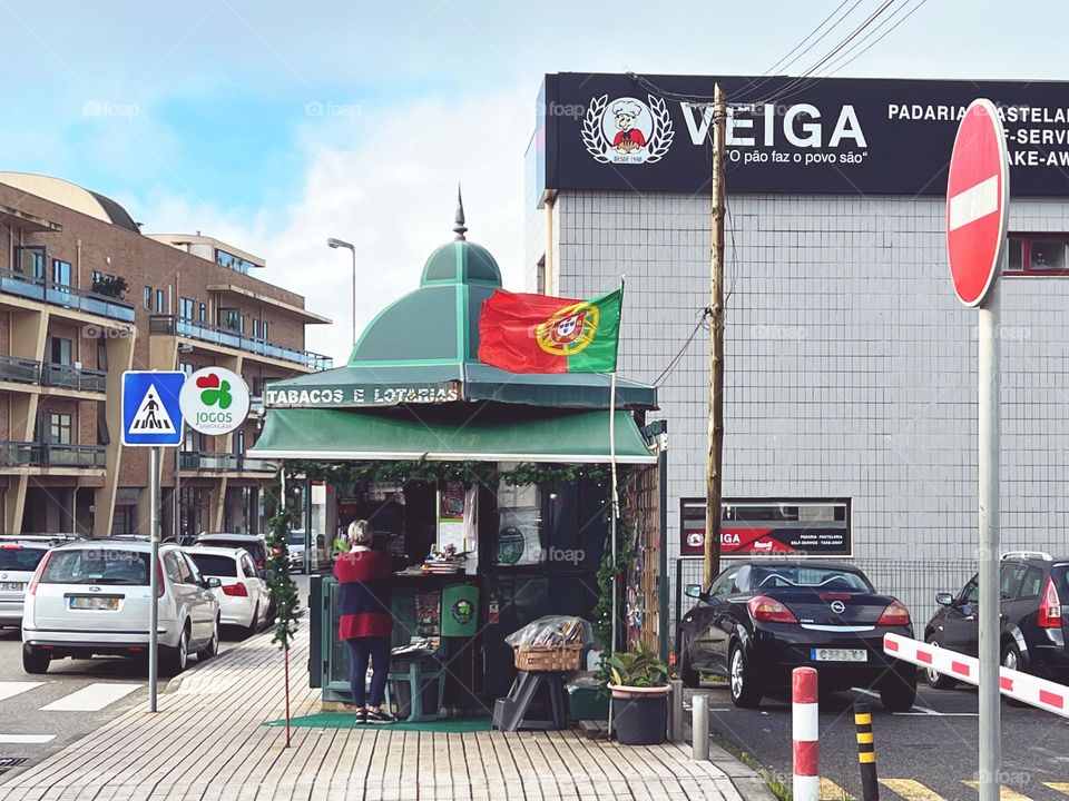 Kiosk in Portugal