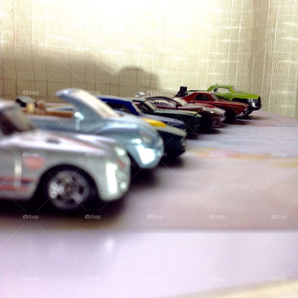 Look from back to front