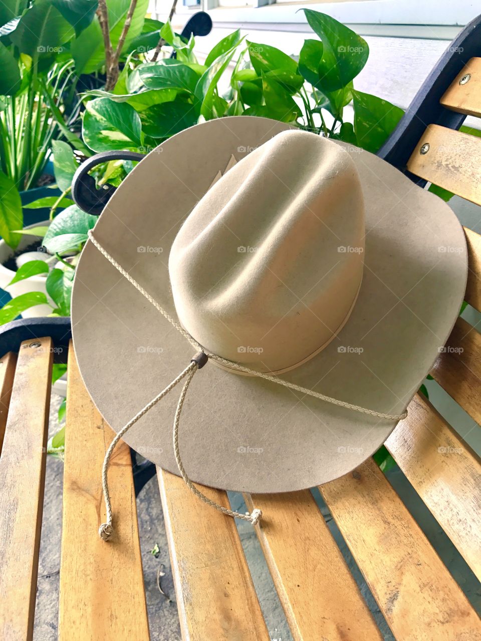 Hat on Bench