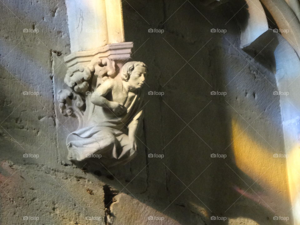 dans l'eglise saint-nazaire a Carcassonne