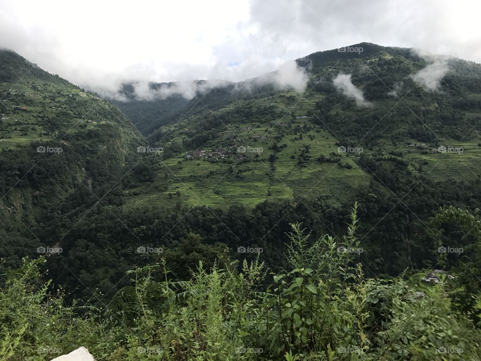 Village in nepal