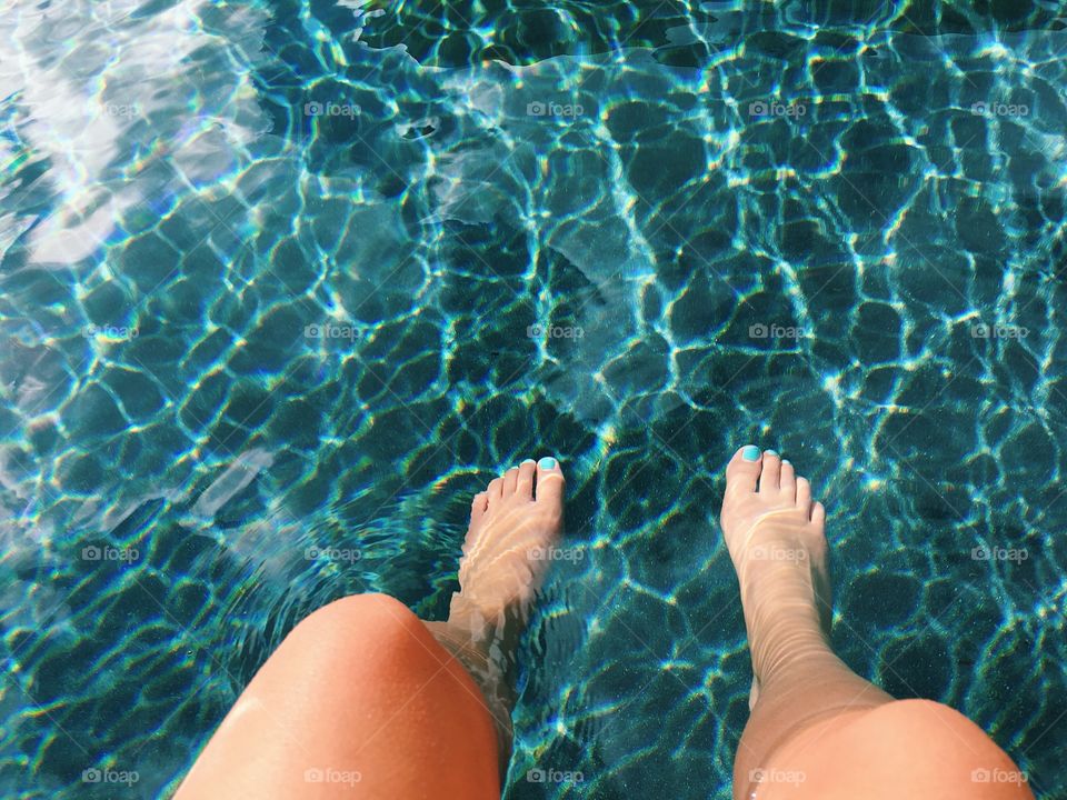 Poolside Lounging