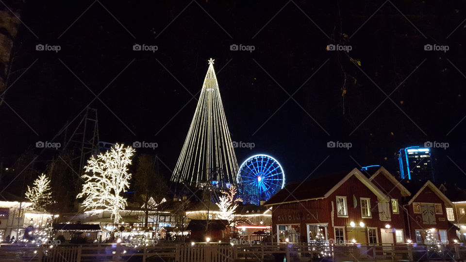 Christmas at Liseberg, Gothenburg Sweden - Göteborg Sverige 
