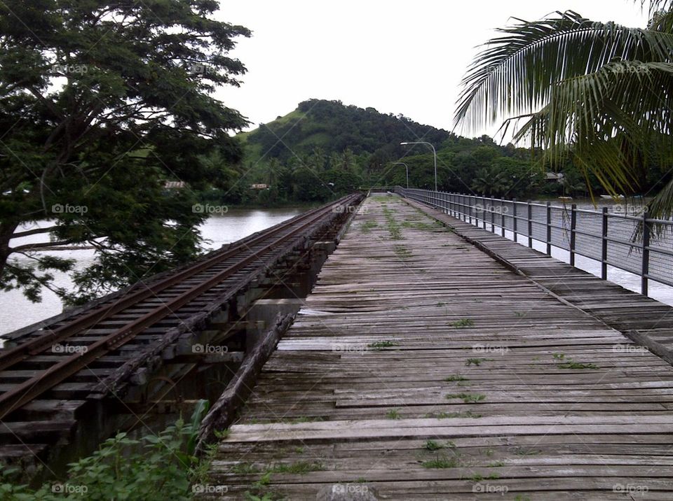 Railroad in Fiji