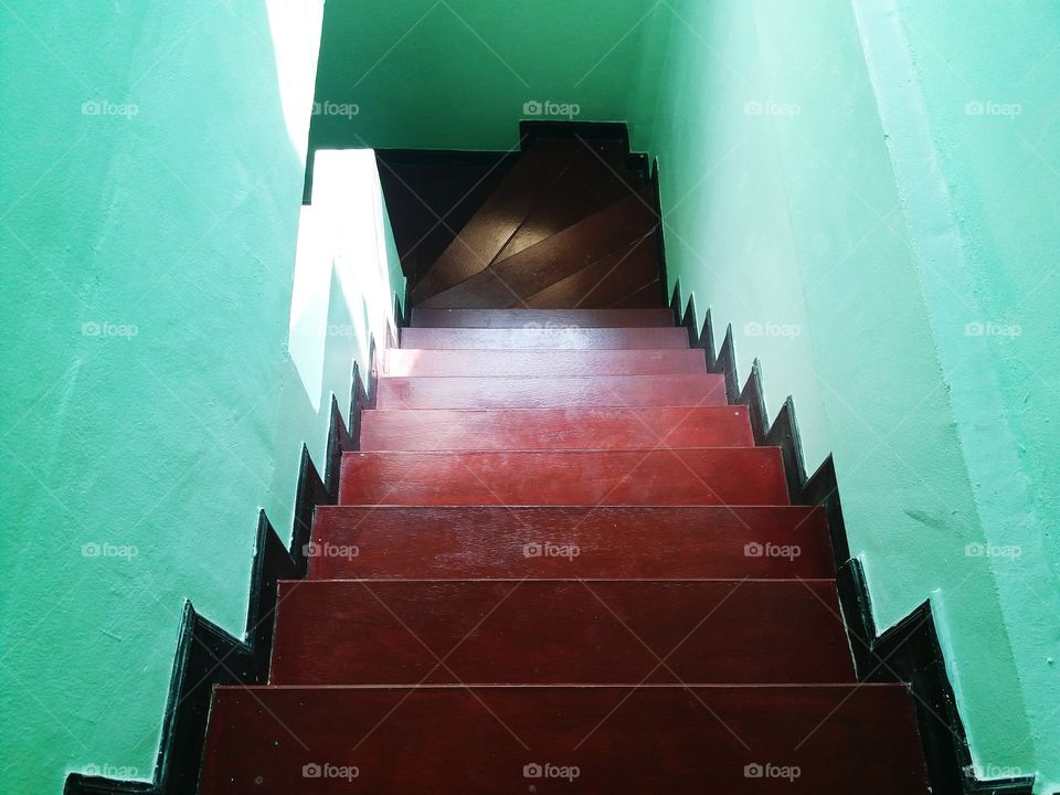 Down stair