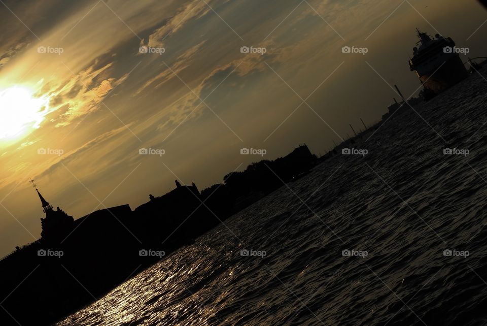 SUNSET OVER VENICE