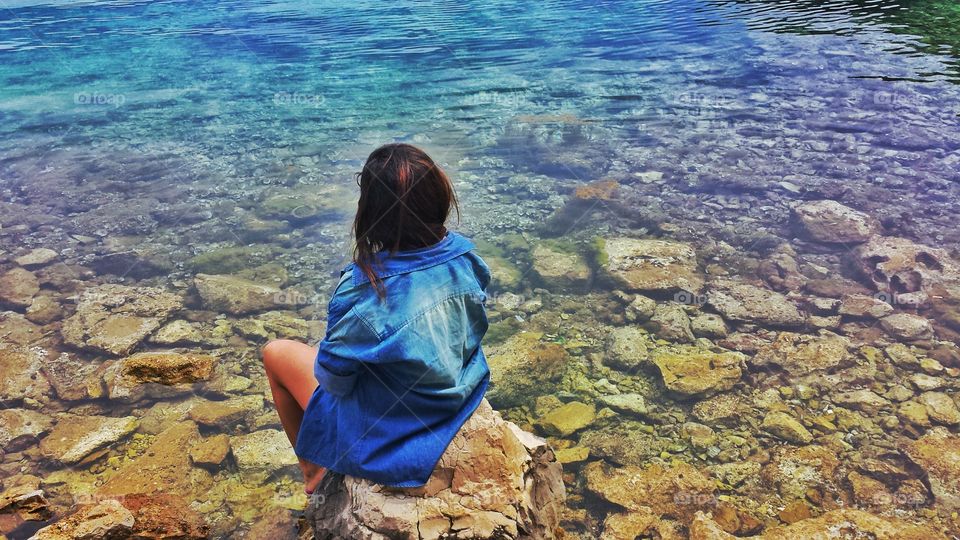 girl in the river