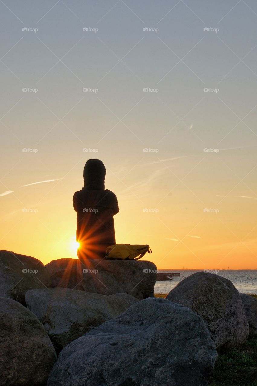 Yoga at the beach 