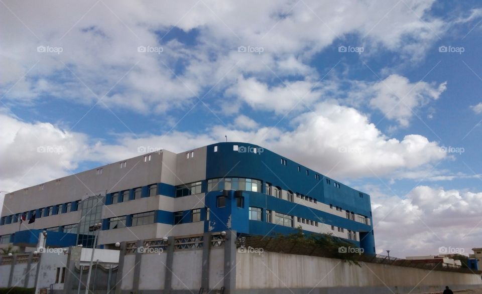 Blue Building .. Blue Sky