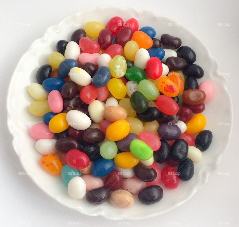 Sweet Beans on a Plate