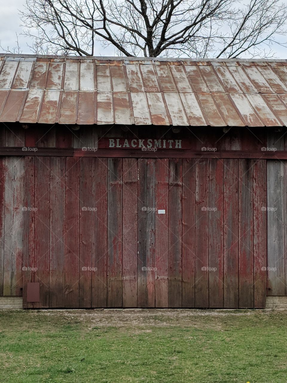 historical blacksmith shop