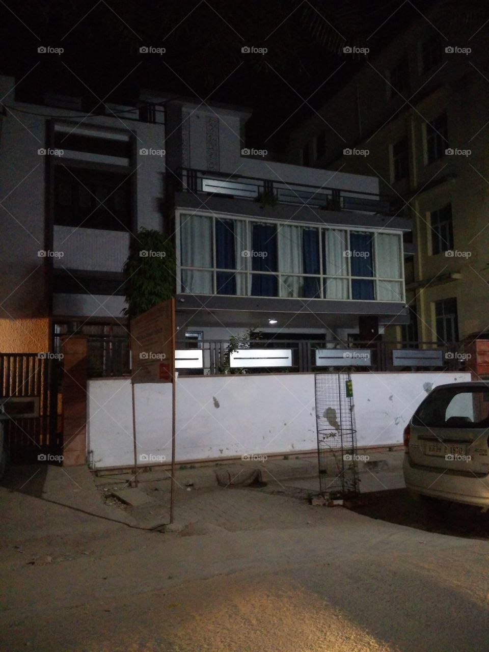 house painted gray looks different .