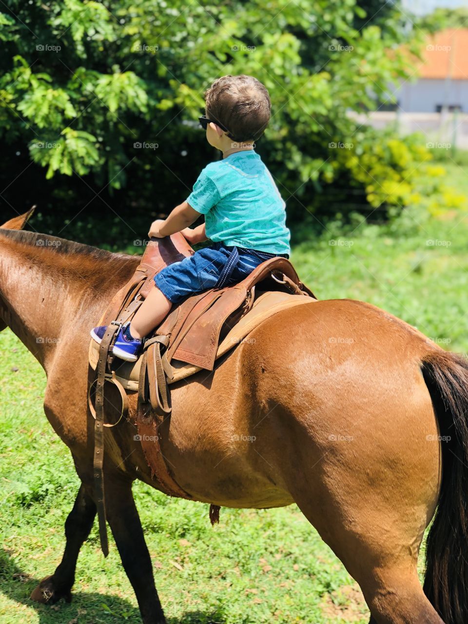 Meu pequeno cowboy 🥰