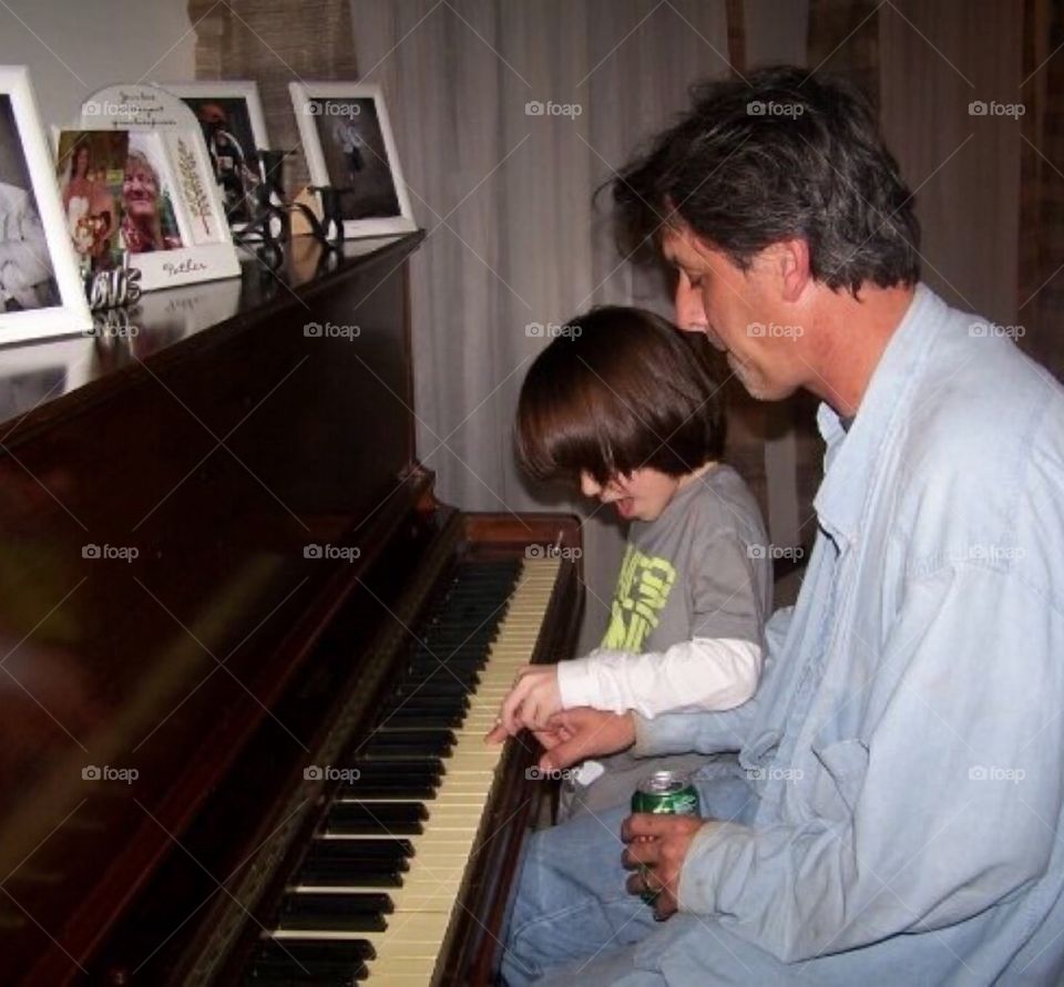 Playing Piano 