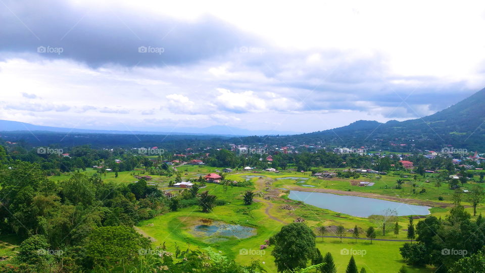 Puncak Bukit Doa Tomohon . . .