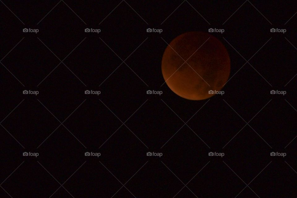 Supermoon lunar eclipse