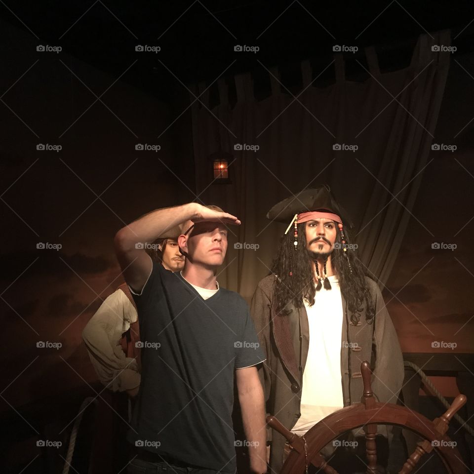 Captain Jack Sparrow, Man. 