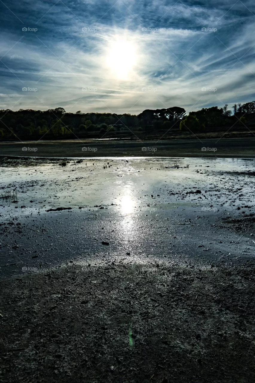 Luner sunset