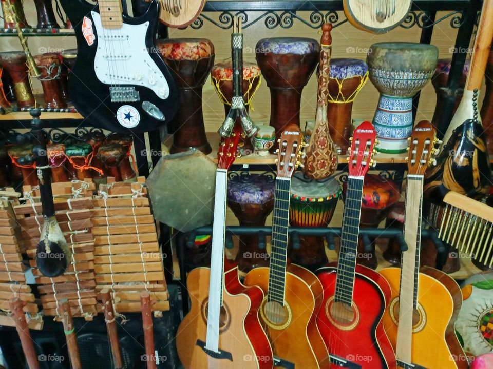 Instruments of the music
