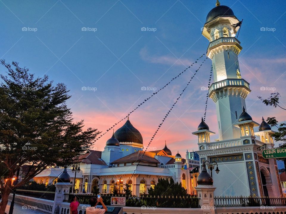 mosque in Kuching, borneo